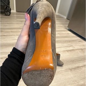Gucci Suede Heels